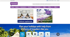 Desktop Screenshot of holidayiq.com
